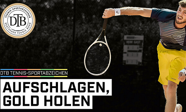 Zu den Details: DTB-Tennisabzeichen für U6 bis U12